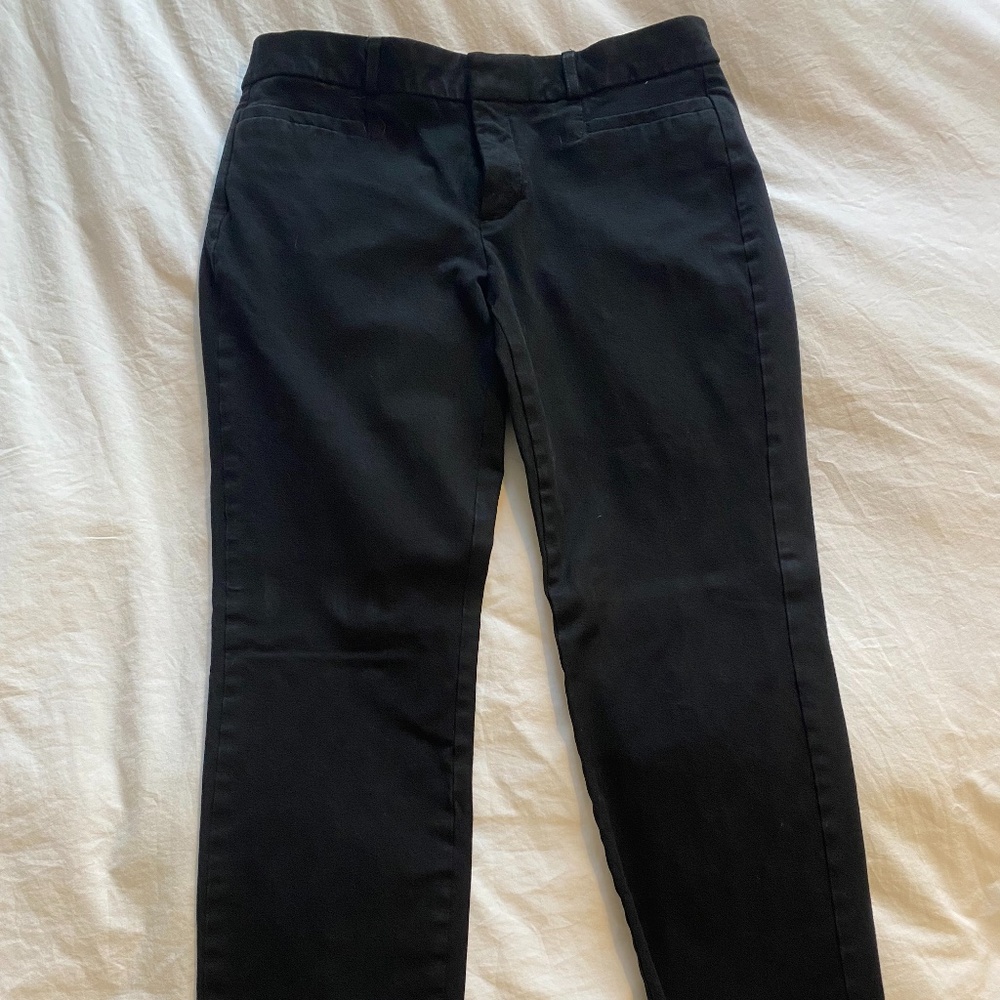 Banana Republic Sloan Curvy Fit Women's Trousers, Black